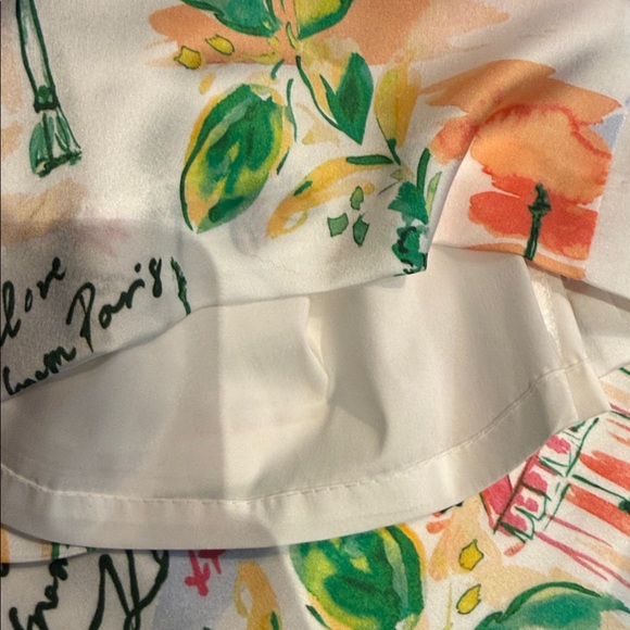 KARL LAGERFELD PARIS Colorful Printed Pants - Picture 13 of 15